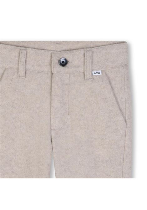 Pantaloni con logo applicato HUGO BOSS KIDS | J53469B51